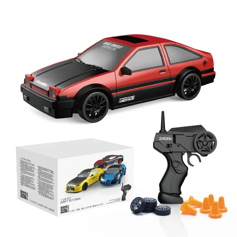 Carrinho de Controle Remoto Drift Highcar - 4WD 2.4g (PROMOÇÃO EXCLUSIVA)