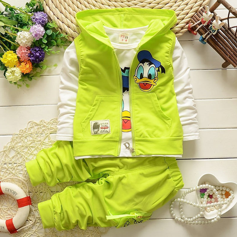 Conjunto Pato Donald com 3 Peças