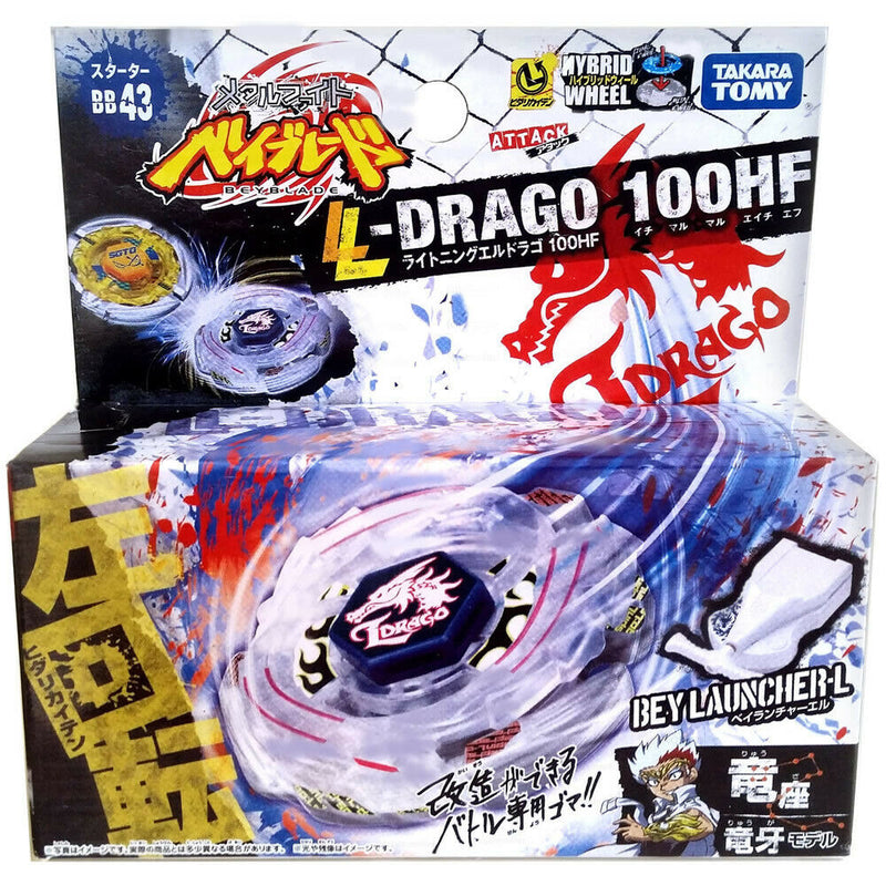 Beyblade Original de Metal com Lançador Takara Tomy