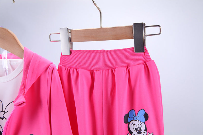 Conjunto Infantil Minnie com 3 Peças