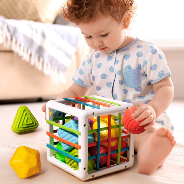 Formscub - Brinquedo Montessori para Bebês