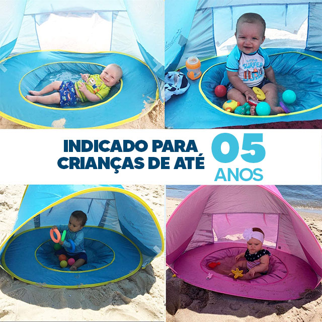 POOLIE® - Barraca de Praia Infantil