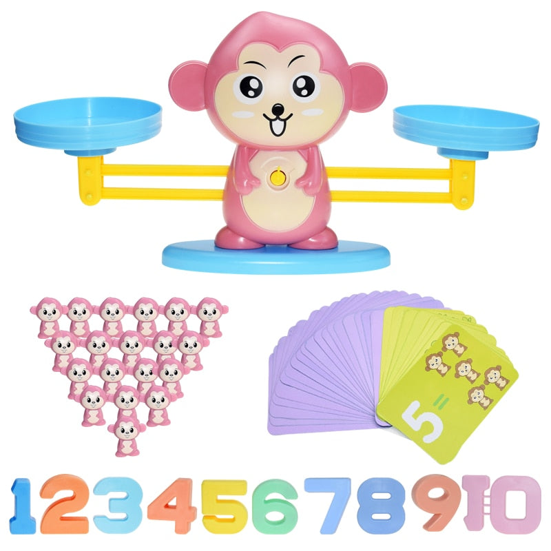 Brinquedo Educativo Montessori - Balança Matemática®