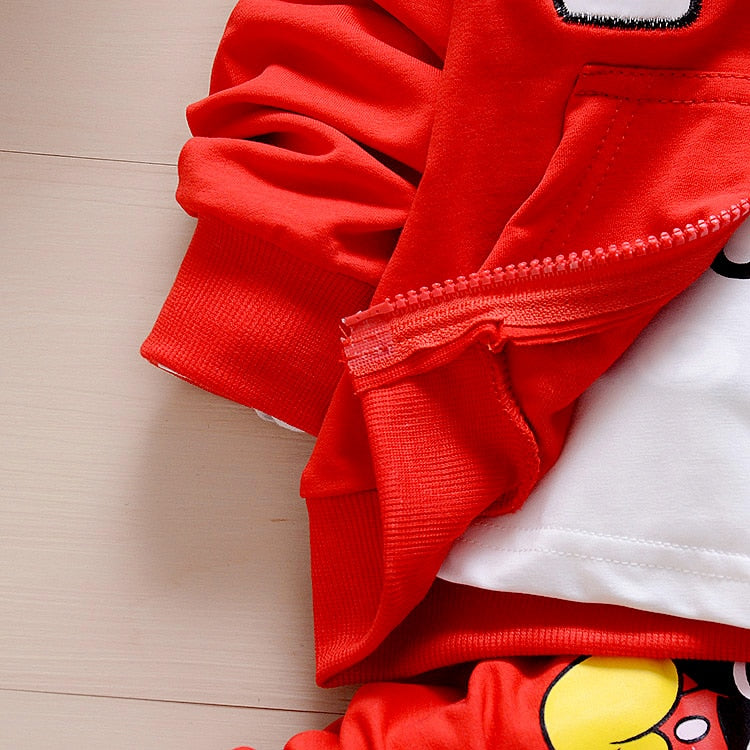 Conjunto Infantil Mickey com 3 Peças