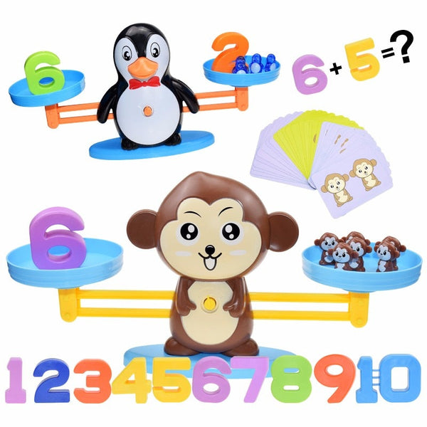 Brinquedo Educativo Montessori - Balança Matemática®