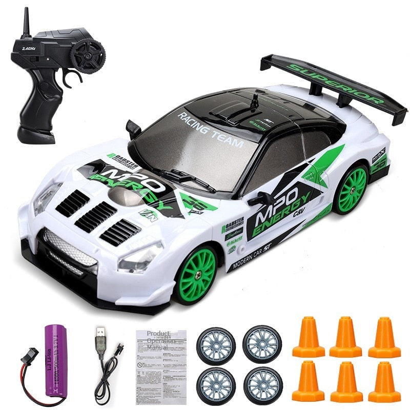 Carrinho de Controle Remoto Drift Highcar - 4WD 2.4g (PROMOÇÃO EXCLUSIVA)