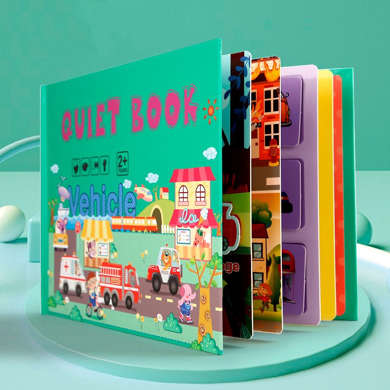 Livro Educativo de Aprendizagem Infantil - KidsBook™