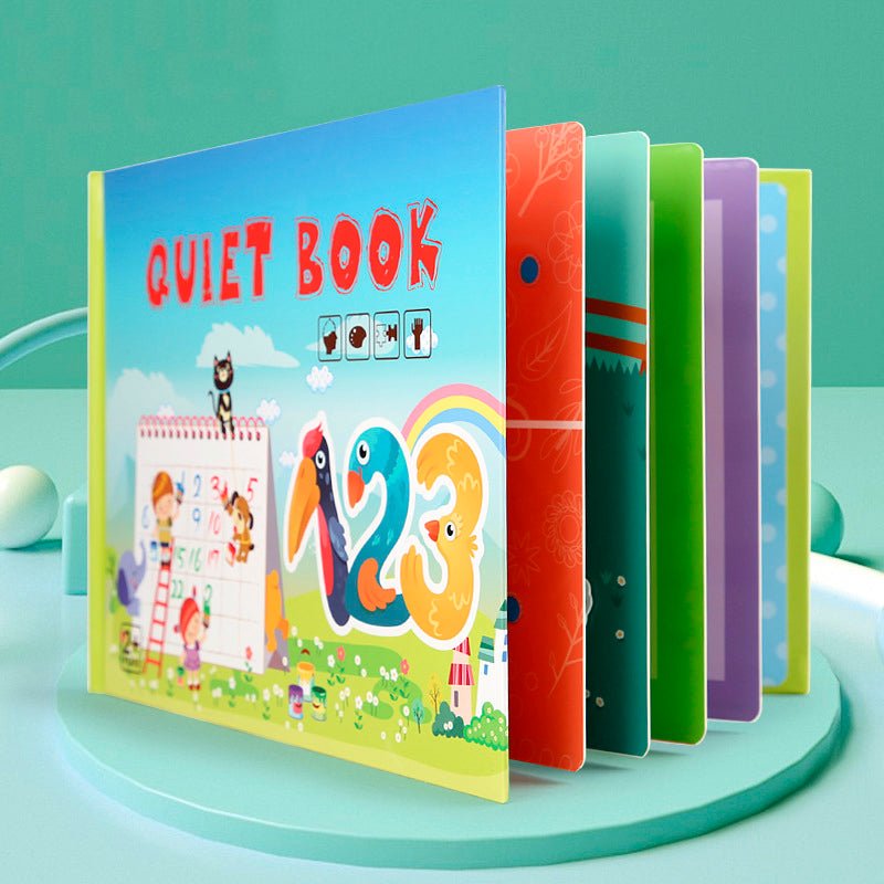 Livro Educativo de Aprendizagem Infantil - KidsBook™