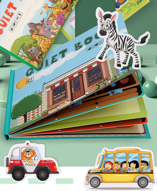 Livro Educativo de Aprendizagem Infantil - KidsBook™